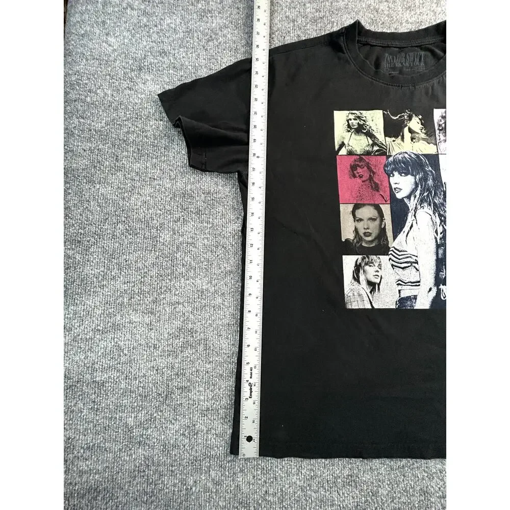 Taylor Swift The Eras Tour Black Graphic Concert T Shirt Adult Large Tour Merch - Picture 7 of 10
